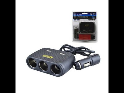 Разветвитель автоприкуривателя 1512 Olesson 20pcs