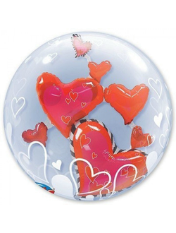 Шар с сердцами
