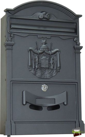 Ящик почтовый LB (405*256*87), чёрный