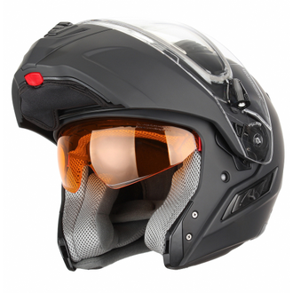 Шлем снегоходный XTR MODE1, стекло с электроподогревом, мат.