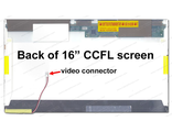 16-inch WideScreen (14&quot;x7.9&quot;) WXGA (1366x768) HD Glossy CCFL 1-Bulb 30 pin CCFL screen