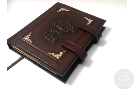 ежедневник ручной работы, подарок руководителю, оригинальный подарок, кожаный ежедневник, ежедневник на заказ, что подарить