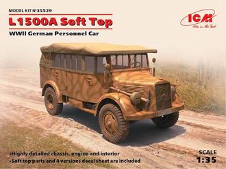 35529 L1500A Soft Top, WWII German Personnel Car