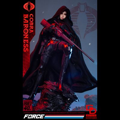 Баронесса  (G.I.Joe Series)  - Коллекционная ФИГУРКА 1/6 scale Cobrа Baroness (GD97009) - GDTOYS