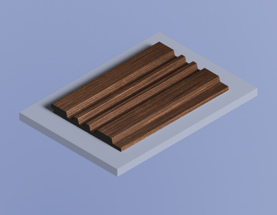 Декоративная панель HIWOOD LV121 BR396