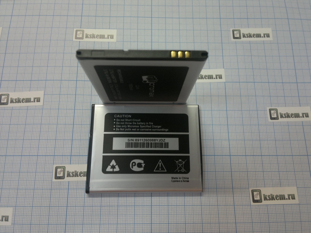 Запчасти Micromax - Аккумулятор (АКБ) для Micromax Q346, Q346L Bolt ...