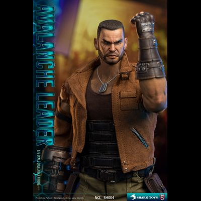 Баррет Уоллес (Final Fantasy VII Remake) - Коллекционная ФИГУРКА 1/6 Fantasy Reset - Avalanche Leader (SH004) - SHARKTOYS