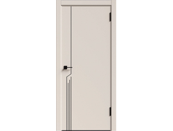 Дверь Межкомнатная Линда2 - ПЭТ Платина серый