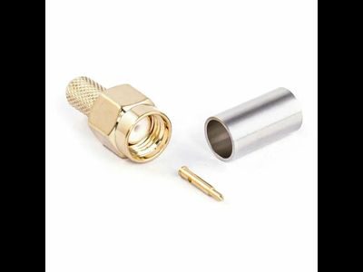 Разъем SMA S-111F "шт" на кабель RG-58 прямой обжим