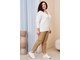 Комфортные женские брюки  &quot;ПИЖОН&quot; арт. 723112 (Цвет горчичный) Размеры 52-66