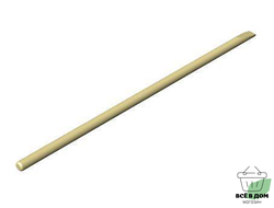 Черенок деревянный для лопат 1200*d40 (высший сорт)