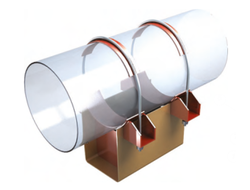 5. Опоры трубопроводов подвижные хомутовые "ОПХ2"