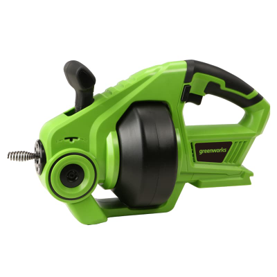 Трос сантехнический аккумуляторный Greenworks G24DA 24V