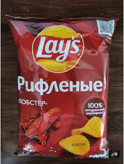 Чипсы Lays 140 гр. Лобстер