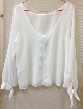 Блузка с длинным рукавом (модификация 3)