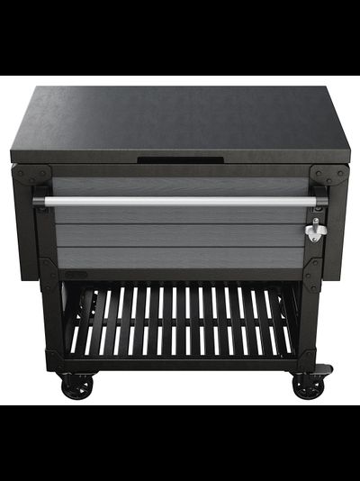 Стол-бар (Patio Cooler &amp; Beverage Cart) серый