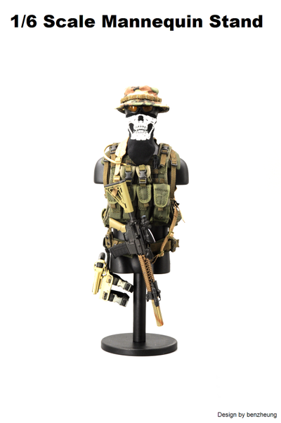 Манекен (торс) для разгрузки / бронежилета 1/6