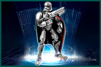 # 75118 Сборная Фигура «Капитан Фазма» / “Captain Phasma” Buildable Action Figure (2016)