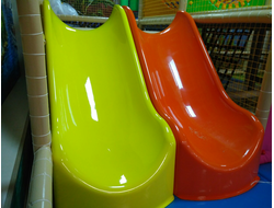 Стеклопластиковый скат горки для детского лабиринта (высота установки 900 мм.) изготовление под заказ