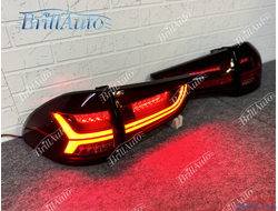 Задние фонари Mitsubishi Pajero Sport 08-16 красныe