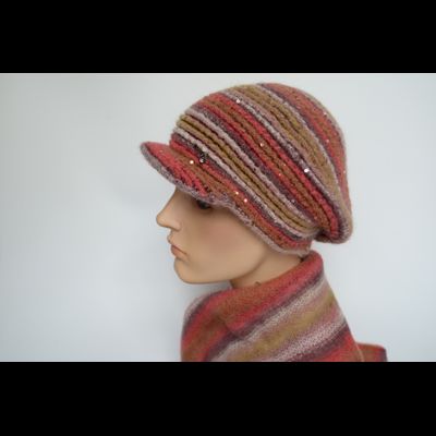 Разноцветная бордовая кепка Vizio Италия 8013 W