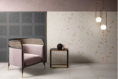 Декор, Villeroy&Boch, Jardin, 40х120 см, белый