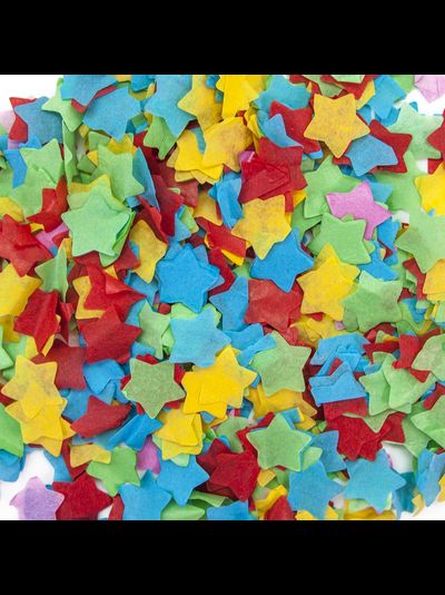 Конфетти тишью, 2,5 см, 50 гр, МИКС