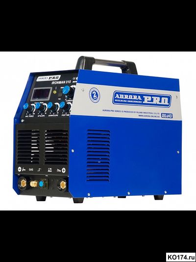 Сварочный инвертор TIG AuroraPRO IRONMAN 315 (TIG+MMA)