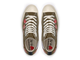 Кеды Converse Play Comme Des Garcons высокие цвета хаки с сердечками