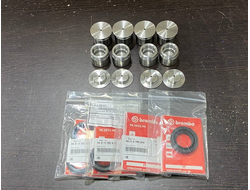 Нержавейка ремкомплект суппорта BMW E70 X5M Brembo NZ-34116789341
