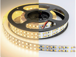 Светодиодная лента, самоклеющаяся Eleganz EL-LS-19WW 12В/19,2Вт/3000K/2835, двухрядная