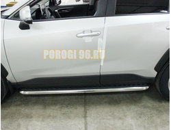 Пороги лист d53 для Toyota RAV4 (2019-...)
