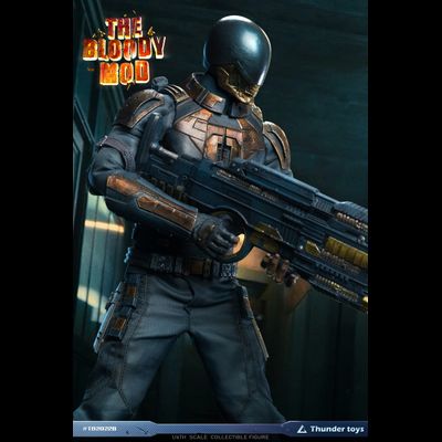 Бладспорт (Bloodsport, Идрис Эльба, "Отряд Самоубийц: Миссия навылет") - КОЛЛЕКЦИОННАЯ ФИГУРКА 1/6 scale the BloodyMod (TD2022B) - Thundertoys