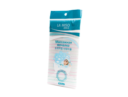 La miso Массажная мочалка зеленая (жесткая)