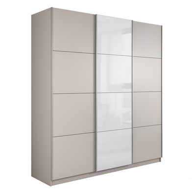 Шкаф-купе Прайм-2 белое стекло (1800)