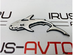 Шильдик эмблема на авто акула