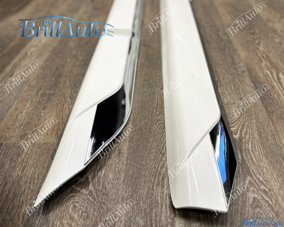 Молдинги Toyota Land Cruiser 300 белые