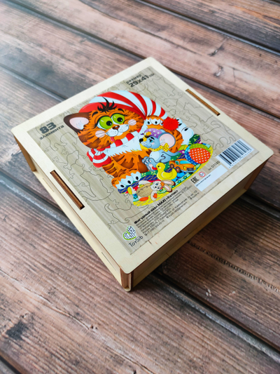 Фигурный пазл MAXI "Котик"