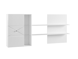 ПОЛКА НАВЕСНАЯ СЕВИЛЬ (белый), 2002*950*280