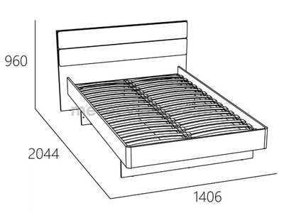 Кровать Морти - 041.20