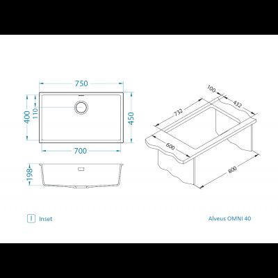 Мойка Alveus Omni 40