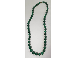 857-8/ Бусы малахит, 55см