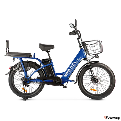 Электровелосипед Gelbert ALFA 3 PRO синий