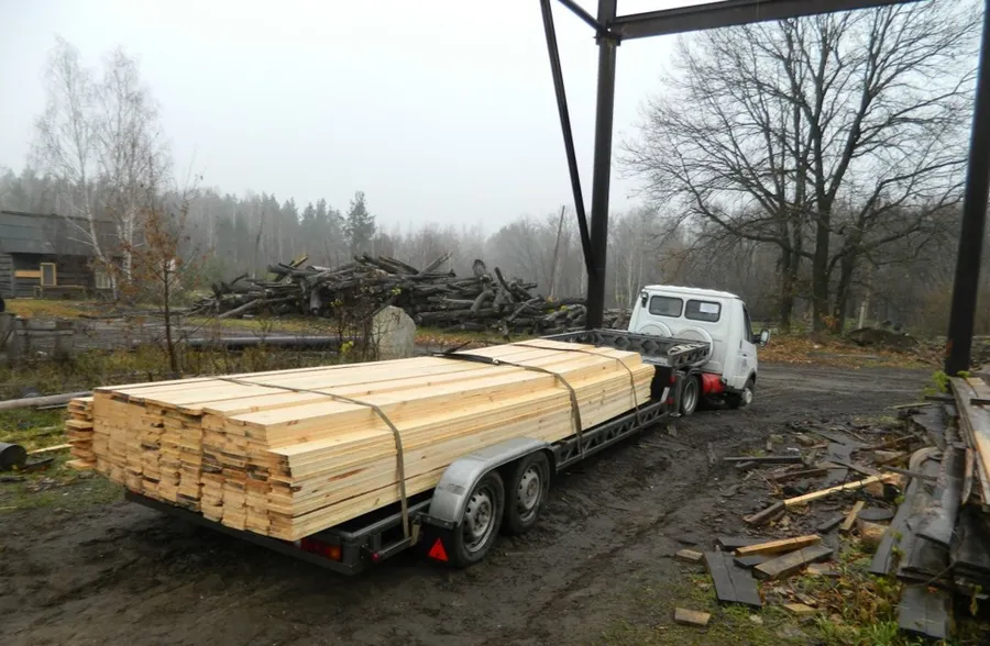 ЧТО ВОЗЯТ НА НАШИХ ПОЛУПРИЦЕПАХ БАТРАК