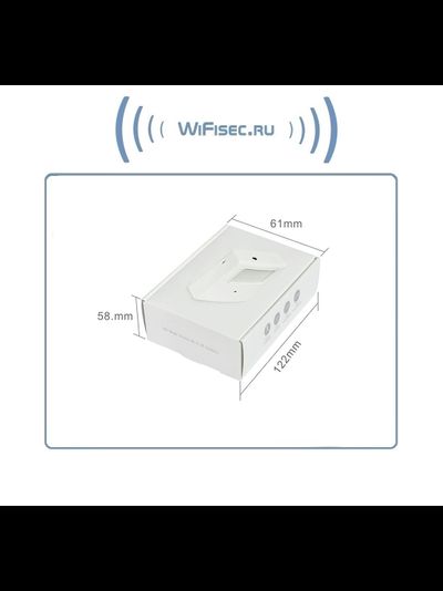 Охранная IP WiFi-LAN видеокамера с ночным видением и аудиоканалом (корпус ИК датчика), встроенный DVR. HD (Pro Ezcam)