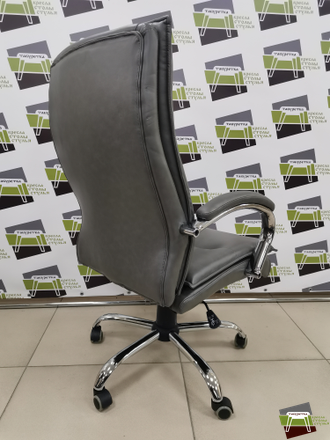 Кресло M-701 Куба/Cuba хром S-0422 (ТЕМНО-СЕРЫЙ) UTFC