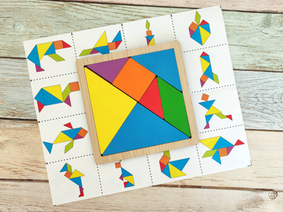 Головоломка "Танграм"