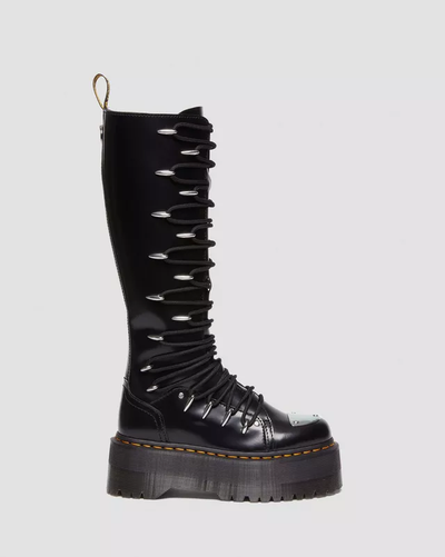 Ботинки Dr Martens 1b60 Max Lace Up Knee High Platform Black