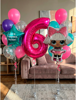 Набор шаров с куколкой ЛОЛ