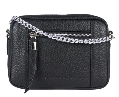 Кожаная сумка Pilati black (арт. 7014-01)